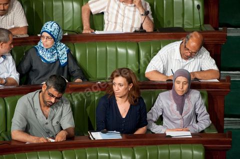 June 29: Ennahda deputies attended the plenary session of the National Constituent Assembly, which was attended by Hamadi Jebali, head of government, and a large number of ministers. This plenary session was convened to hear the government’s statement on the case of the extradition of former Libyan Prime Minister Baghdadi Mahmoudi. 