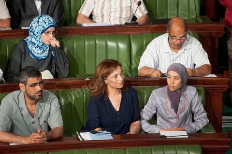 June 29: Ennahda deputies attended the plenary session of the National Constituent Assembly, which was attended by Hamadi Jebali, head of government, and a large number of ministers. This plenary session was convened to hear the government’s statement on the case of the extradition of former Libyan Prime Minister Baghdadi Mahmoudi. 