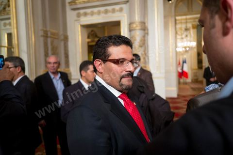 July 17: Press conference following the meeting between the two presidents at the Élysée Palace—François Hollande and Moncef Marzouki—on the first day of the official visit to Paris and Marseille by Moncef Marzouki, President of the Republic of Tunisia