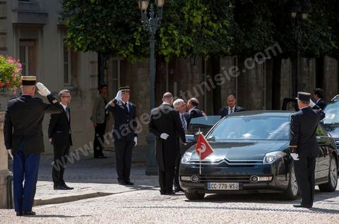 July 18: Meeting with Claude Bartolone, President of the National Assembly, prior to President Marzouki’s address to the Assembly on the second day of the official visit by Moncef Marzouki, President of the Republic of Tunisia, to Paris and Marseille