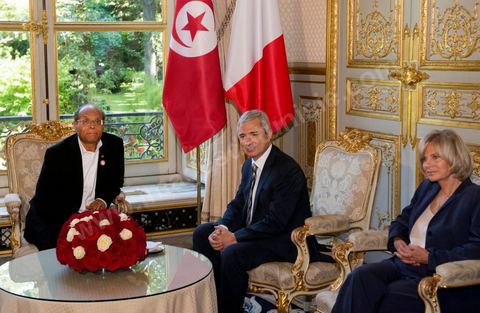 July 18: Meeting with Claude Bartolone, President of the National Assembly, prior to President Marzouki’s address to the Assembly on the second day of the official visit by Moncef Marzouki, President of the Republic of Tunisia, to Paris and Marseille