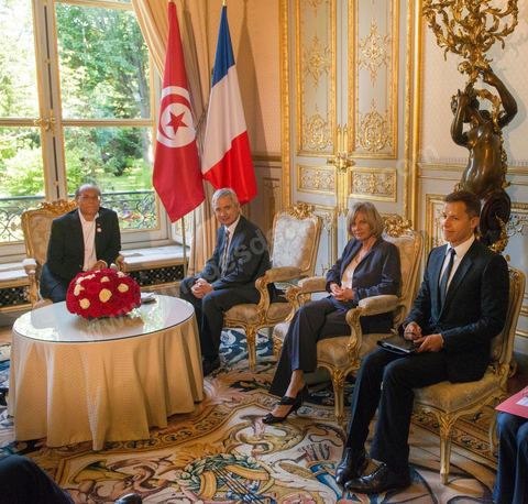 July 18: Meeting with Claude Bartolone, President of the National Assembly, prior to President Marzouki’s address to the Assembly on the second day of the official visit by Moncef Marzouki, President of the Republic of Tunisia, to Paris and Marseille