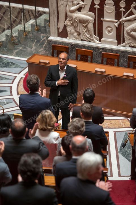 July 18: Historic speech by Tunisian President Moncef Marzouki to the French National Assembly on the second day of his official visit to Paris and Marseille