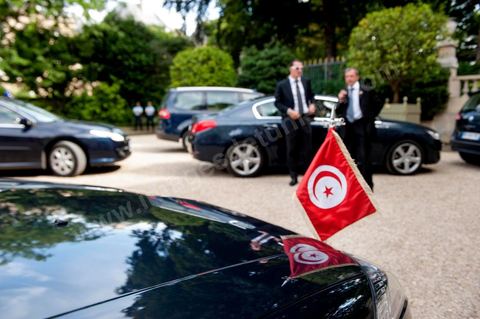 July 18: Moncef Marzouki was received by Jean-Pierre Bel, President of the Senate, on the second day of the official visit to Paris and Marseille by Moncef Marzouki, President of the Republic of Tunisia.