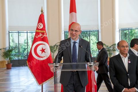 18 juillet : Adel Fekih, nouvel ambassadeur de Tunisie en France au 2éme jour de la visite officielle de Moncef Marzouki, Président de la Républiqye tunisienne à Paris et Marseille
