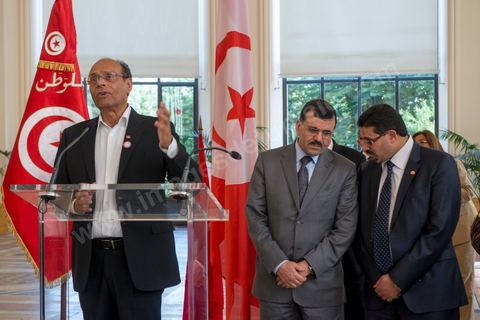July 18: Speech by Moncef Marzouki during a meeting with the Tunisian community at the Petit Palais on the second day of the official visit to Paris and Marseille by Moncef Marzouki, President of the Republic of Tunisia