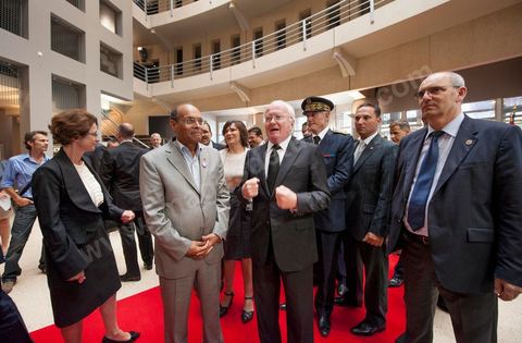 19 juillet : Moncef Marzouki accueilli au Palais de la Région PACA accueilli par Michel Vauzelle, président d ela région PACA au 3éme jour de la visite officielle de Moncef Marzouki, Président de la République tunisienne à Paris et Marseille.