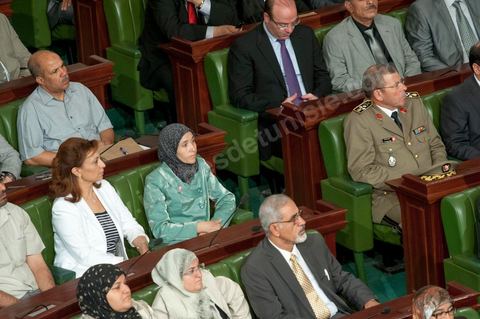 25 juillet : commémoration du 55ème anniversaire de la République tunisienne avec les discours des 3 présidents à l'Assemblée Nationale Constituante.
