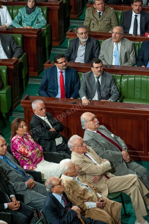 25 juillet : commémoration du 55ème anniversaire de la République tunisienne avec les discours des 3 présidents à l'Assemblée Nationale Constituante.