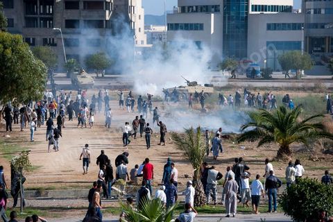 September 14, 2012: Salafists, acting on the orders of their leader Abu Ayad, attacked the U.S. Embassy in the Berges du Lac neighborhood. The clash between police and protesters demonstrating against the film “The Innocence of Muslims” lasted nearly three hours, with police firing tear gas and live rounds and protesters throwing stones. The toll: two people shot dead and about fifty injured on both sides.