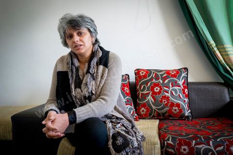 14 février 2012 : Basma Khalfaoui, avocate, femme de Chokri Belaid, leader politique du Front Populaire assassinat devant chez lui à Tunis le 6 février 2013. Une grande femme derrière un grand homme, au lendemain de cet assassinat, les Tunisiens, encore sous l’impact du choc qu’a été cet acte honni de tous ou presque, ont découvert la veuve de Chokri Belaïd, l’avocate Basma Khalfaoui. 