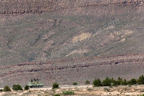 June 14: The military surrounded the 6,700-hectare area of Mount Chambi with armored vehicles, where Islamist terrorists had taken refuge. Mount Chambi in Kasserine