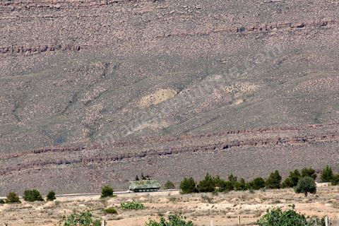 June 14: The military surrounded the 6,700-hectare area of Mount Chambi with armored vehicles, where Islamist terrorists had taken refuge. Mount Chambi in Kasserine