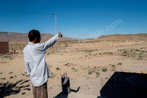 14 juin : Ridha Messaoudi, cousin de Tahar Messaoudi le berger touché par une mine sur ses terres près de leur maison au pied du Mont Chambi à Kasserine