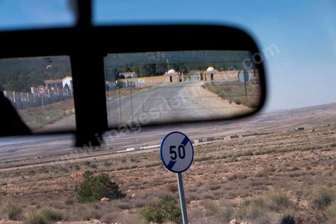 June 14: Entrance to Chambi Park; this nature reserve is now a restricted military zone. Mount Chambi in Kasserine