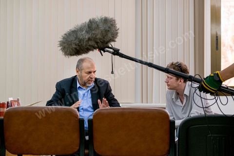 Wahid Bennani, a Nahda Party representative from Kasserine, is being interviewed in the governor's office about the Kasserine case