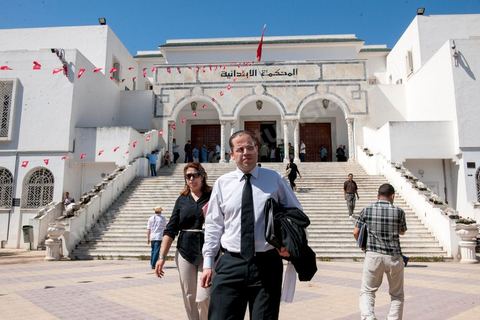 June 17, 2013: Trial of Tunisian rappers at the Ben Arous courthouse