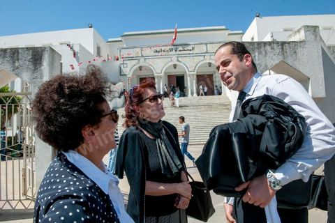 June 17, 2013: Trial of Tunisian rappers at the Ben Arous courthouse