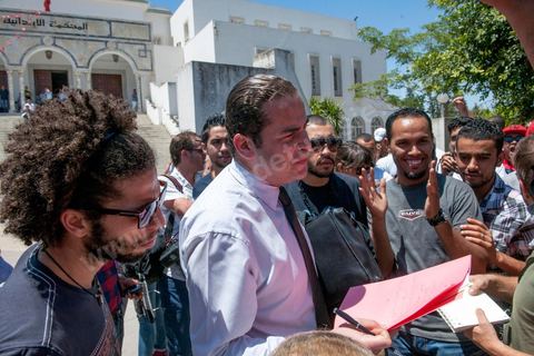 June 17, 2013: Trial of Tunisian rappers at the Ben Arous courthouse