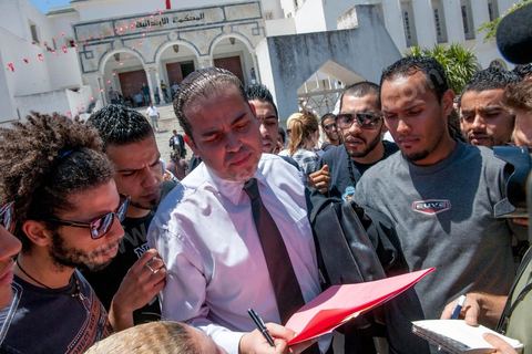 June 17, 2013: Trial of Tunisian rappers at the Ben Arous courthouse