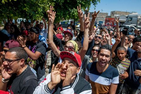 June 17, 2013: Trial of Tunisian rappers at the Ben Arous courthouse