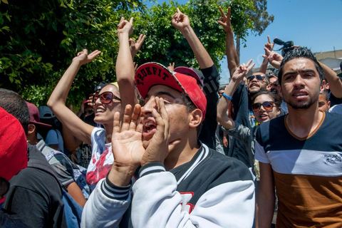 June 17, 2013: Trial of Tunisian rappers at the Ben Arous courthouse