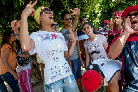 June 17, 2013: Trial of Tunisian rappers at the Ben Arous courthouse
