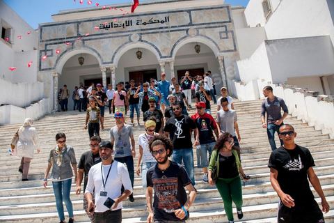 June 17, 2013: Trial of Tunisian rappers at the Ben Arous courthouse