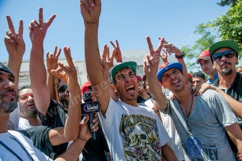 June 17, 2013: Trial of Tunisian rappers at the Ben Arous courthouse