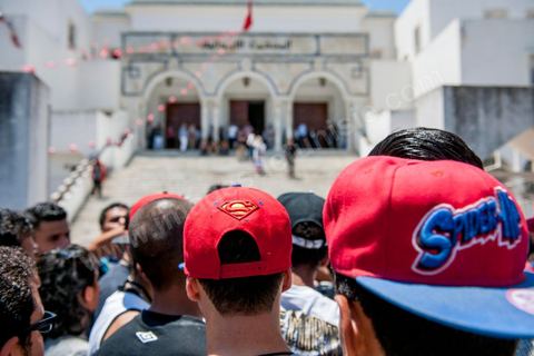 June 17, 2013: Trial of Tunisian rappers at the Ben Arous courthouse