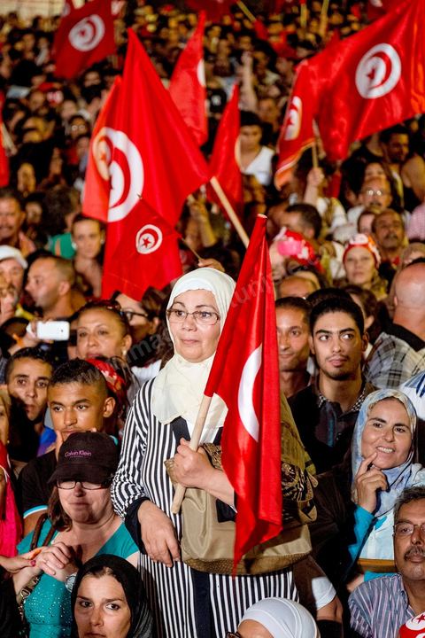 13 août 2013 : à l'appel de l'opposition en sit in au Bardo depuis deux semaines, grande mobilisation pour la fête de la femme au Bardo. Plus de 25000 manifestants venus soutenir l'opposition pour appeler au départ du gouvernement de Ennahdha. A cette occasion le nouveau Front de Salut Nationale annonce une campagne "dégage" à partir de demain contre tous les nommés par Ennahda. Et le 24 août "c'est mobilisation générale pour le début de la semaine du départ".