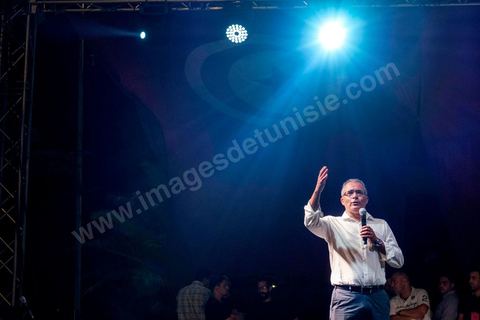 August 24, 2013: Remarks by Mohsen Marzouk, leader of the Nida Tounes party, regarding the sit-in by members of parliament at the Bardo, the Tunisian opposition, united in a diverse coalition ranging from the far left to the center-right, mobilized nearly 7,000 of its supporters in Tunis to launch its “Week of Departure,” which aims to force, through peaceful protests, the Ennahda-led government to resign following a month-long political deadlock triggered by the assassination of an opposition figure. 