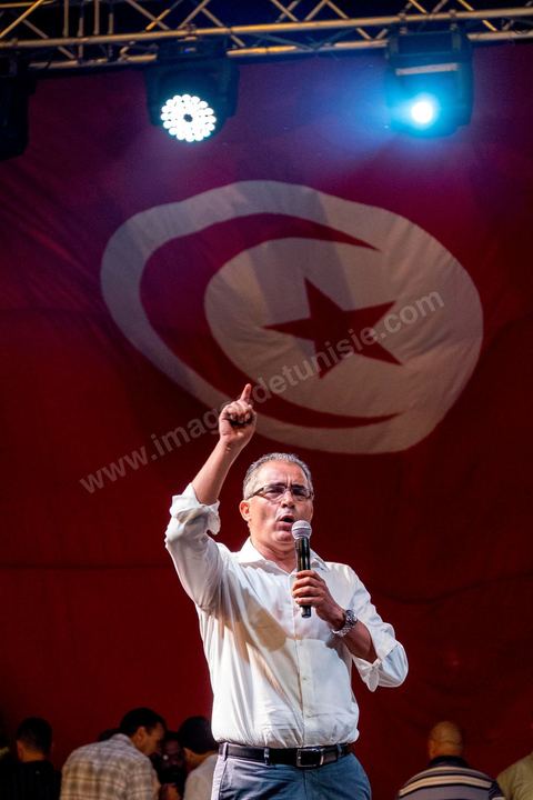 August 24, 2013: Remarks by Mohsen Marzouk, leader of the Nida Tounes party, regarding the sit-in by members of parliament at the Bardo, the Tunisian opposition, united in a diverse coalition ranging from the far left to the center-right, mobilized nearly 7,000 of its supporters in Tunis to launch its “Week of Departure,” which aims to force, through peaceful protests, the Ennahda-led government to resign following a month-long political deadlock triggered by the assassination of an opposition figure. 