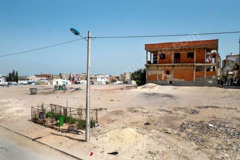 In Kabaria, a working-class neighborhood in the southern suburbs of Tunis, at the home of Nourredine MBAREK, father of Karim, who went missing on March 29, 2011. View of Kabaria from the balcony of Nourredine’s home.