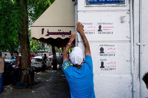 On September 6, 2013, about 50 families of missing Tunisian migrants gathered with advocacy groups in front of the Italian Embassy in downtown Tunis to call on the Italian government to launch an investigation. Following a meeting with the embassy’s secretary general, he told them to take up the matter with the Tunisian government. 