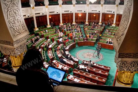 During a plenary session vote, Emna manually records the names of the members of parliament and their votes and takes a photograph of the entire chamber to ensure the votes are recorded as accurately as possible. Al Bawsala (The Compass) is a non-profit, Tunisian-registered non-governmental organization. It is independent of any political influence. Since 2012, the team has been working as an observatory for the National Constituent Assembly.