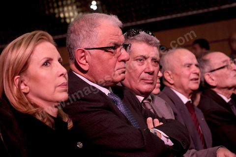 January 14, 2014: Nidaa Tounes rally and speech by Béji Caïd Essebsi at the Tunis Convention Center, on the anniversary of the Revolution.