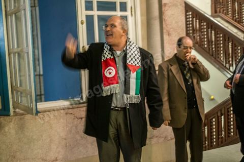 Nejib Mrad (Ennahdha) protested the presence of judges whom he claims were involved in the crackdown during the debates on the chapter concerning the judiciary.