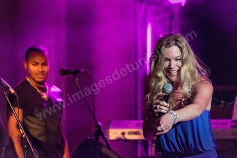 12 avril 2014 : Concert de Joss Stone pour son "Total World Tour" au Festival de Jazz à Carthage dans la banlieue nord de Tunis. Un accueil très chaleureux de plus de 2000 tunisiens. 