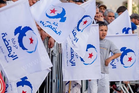 June 7, 2014: The Islamist Ennahda Party celebrates its 33rd anniversary in the large Kasbah Square in Tunis. More than 3,000 supporters gathered for what resembled a political rally, featuring music and a speech by the party’s founder and president, Rached Ghannouchi.