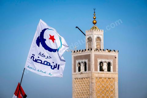 June 7, 2014: The Islamist Ennahda Party celebrates its 33rd anniversary in the large Kasbah Square in Tunis. More than 3,000 supporters gathered for what resembled a political rally, featuring music and a speech by the party’s founder and president, Rached Ghannouchi.