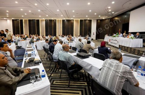 14 juin 2014 : réunion du Conseil de la Choura du parti islamiste Ennahdha dans un hôtel de la Banlieue nord de Tunis. Réunion sur la préparation des élections législatives et présidentielles de octobre te novembre 2014 et elctions du nouveau bureau politique du parti. 