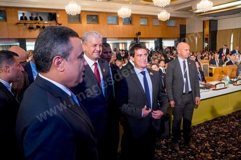 September 8, 2014: Arrival of the prime ministers, Manuel Valls (France), Mehdi Jomaa (Tunisia), and Abdelmalek Sallel (Algeria) at the “Investing in Tunisia, Start-Up Democracy” conference organized by Tunisia and France, with representatives from numerous countries in attendance. During the conference, Tunisia presented 20 major investment projects across several sectors, including new technologies, renewable energy, industry, tourism, and trade.