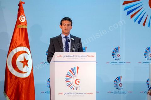 September 8, 2014: Speech by French Prime Minister Manuel Valls at the opening of the “Investing in Tunisia, Start-Up Democracy” conference, organized by Tunisia and France and attended by representatives from numerous countries. During this conference, Tunisia presented 20 major investment projects across several sectors, including new technologies, renewable energy, industry, tourism, and trade.