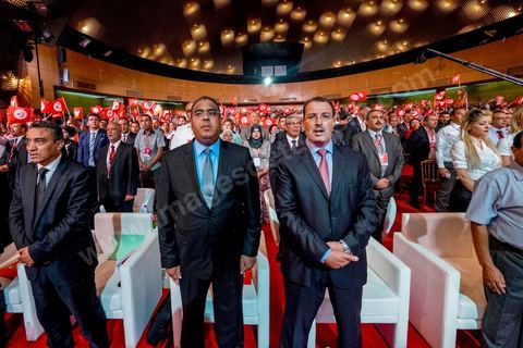 29 septembre 2014 : Le président de l'Union patriotique libre (UPL) et son candidat à la présidentielle, Slim Riahi, a présenté les listes de son parti pour les prochaines législatives ainsi que son programme électoral, lors d'une conférence de presse au palais des congrès de Tunis. Slim Riahi s’est attaqué à Nida Tounes et à Ennahdha, l’un parce qu’il fonde sa démarche sur la diabolisation et l’autre pour avoir noué un deal avec les ex-Rcdistes.