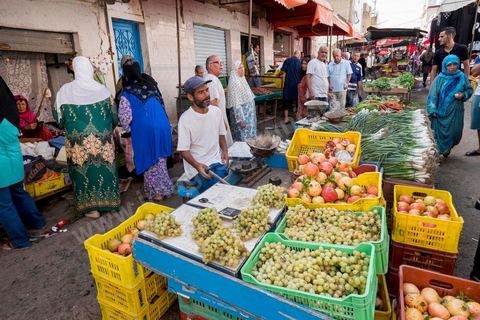 October 16, 2014: Samir Taieb, a member of the National Constituent Assembly (ANC) and the lead candidate on the Tunis 1 list for the Union for Tunisia (UPT) party in the legislative elections, campaigning at the Kabaria market. Kabaria is one of the most disadvantaged neighborhoods in the southern suburbs of Tunis; social tensions and grievances are widespread in these neighborhoods, where residents are often disillusioned with politics. Grassroots outreach has the merit of giving them hope and convincing them to go to the polls. 