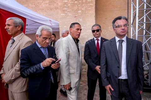 18 octobre 2014 : Meeting Nidaa Tounes à Kairouan, plus de 2000 particiapnts venus prendre place près de la Grande Mosquée, au même endroit où Ansar El Charia avait organisé son 1er congrès en 2012, pour écouter le discours de Béji Caïd Essebsi, président du parti et candidat aux présidentielles de Novembre 2014. Campagne électorale pour els éléectiosn législatives du 26 octobre 2014.
