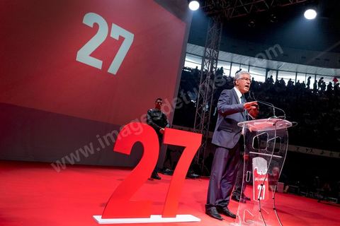 16 novembre 2014 : grand meeting politique du Front populaire, troisième force politique du pays, dans le cadre de la candidature de son président Hamma Hammami à la présidence de la république pour les élections du 23 novembre. Dans un long discours de plus d'une heure, Hammami, a assuré qu'il travaillera à l'installation d'une justice sociale et d'un équilibre entre les différentes régions du pays, avant de finir son meeting avec sa femme Radia Nasraoui, sa fille et tous ses amis et leaders du parti.