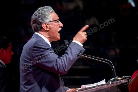 16 novembre 2014 : grand meeting politique du Front populaire, troisième force politique du pays, dans le cadre de la candidature de son président Hamma Hammami à la présidence de la république pour les élections du 23 novembre. Dans un long discours de plus d'une heure, Hammami, a assuré qu'il travaillera à l'installation d'une justice sociale et d'un équilibre entre les différentes régions du pays, avant de finir son meeting avec sa femme Radia Nasraoui, sa fille et tous ses amis et leaders du parti.
