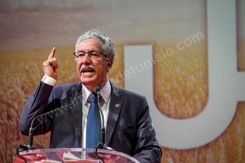 16 novembre 2014 : grand meeting politique du Front populaire, troisième force politique du pays, dans le cadre de la candidature de son président Hamma Hammami à la présidence de la république pour les élections du 23 novembre. Dans un long discours de plus d'une heure, Hammami, a assuré qu'il travaillera à l'installation d'une justice sociale et d'un équilibre entre les différentes régions du pays, avant de finir son meeting avec sa femme Radia Nasraoui, sa fille et tous ses amis et leaders du parti.